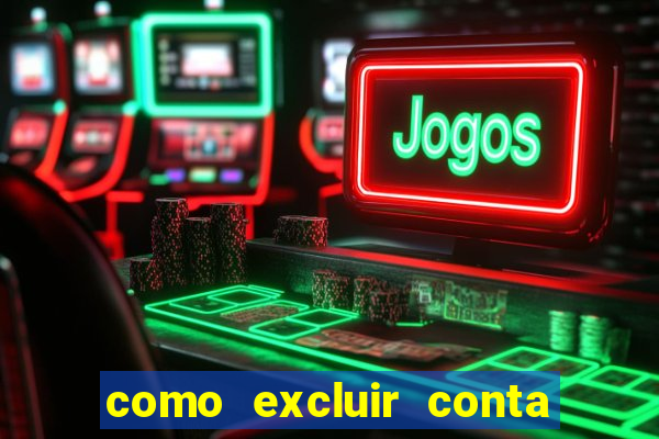 como excluir conta no fatal model
